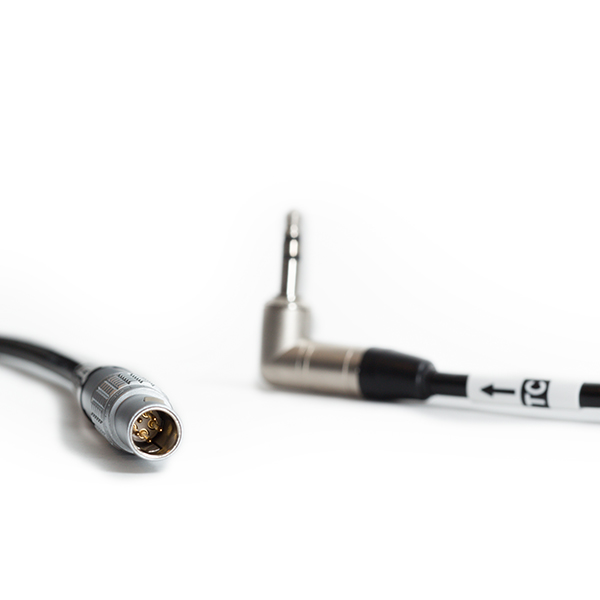 TCB-43 5-pin LEMO to Mini Jack DSLR Cable, Timecode Systems