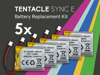 Tentacle Sync - SYNC E - Battery Replacement Kit - Pack of 5