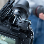 Tentacle SYNC E mk2 rigged on a BlackMagic Pocket 6k