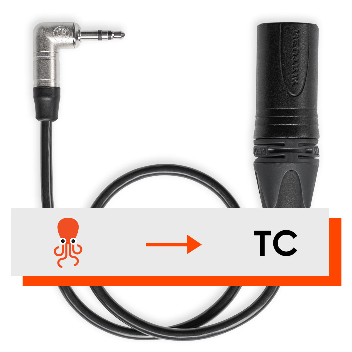 Timecode Kabel für Tentacle Sync TC-OUT auf XLR male 