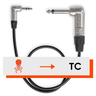 Tentacle to 6.3 mm Jack 90° - timecode cable