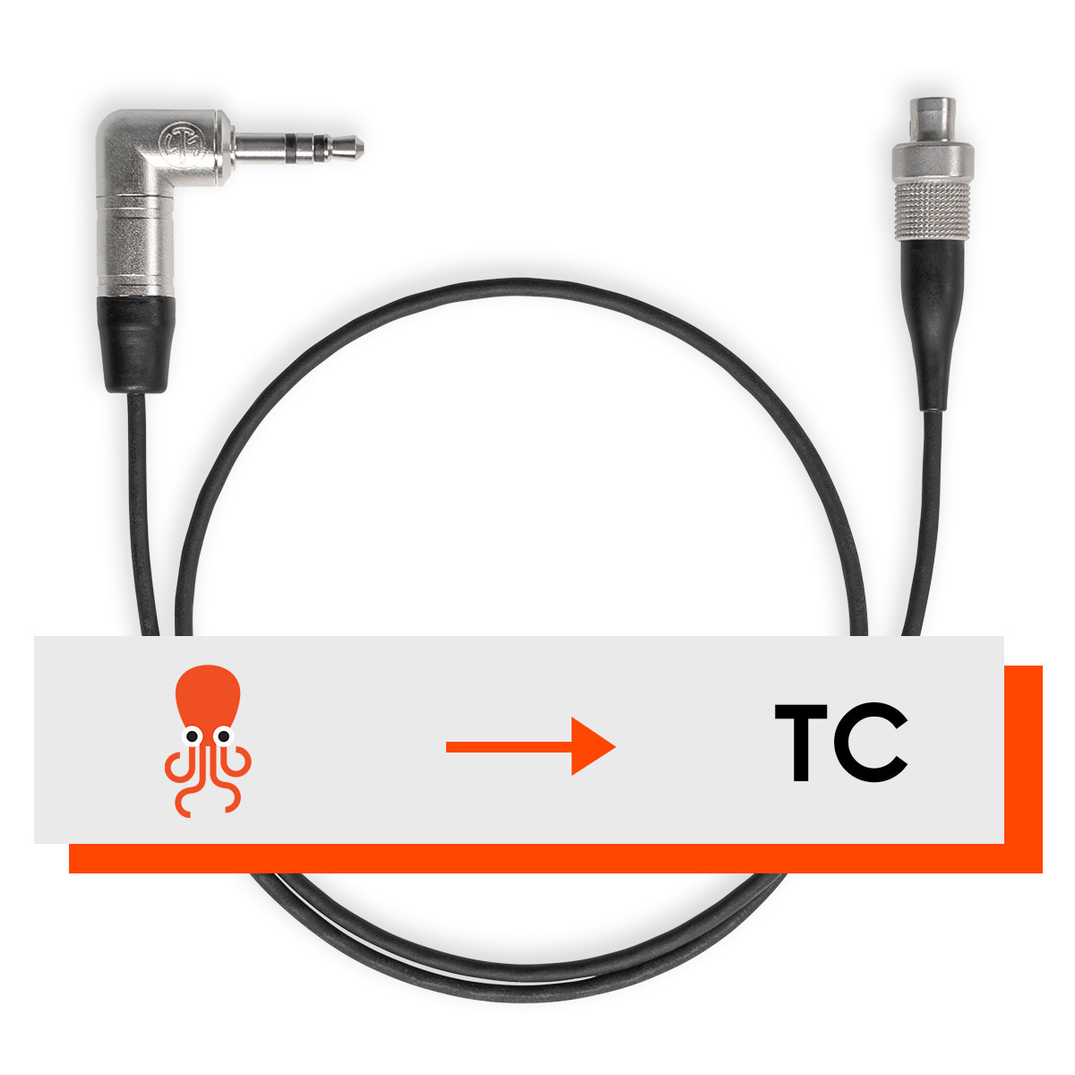 Tentacle to LEMO 3-pin - timecode cable