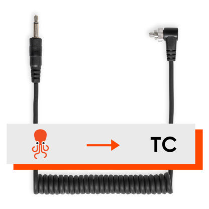 Tentacle to Flash Synchro Socket cable