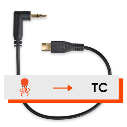 Tentacle C24 timecode cable to Micro-USB for Sony FX3 & FX30