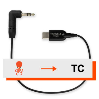 Tentacle to USB-C Audio Interface Timecode Cable for DJI cameras